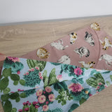 【猫とサボテン】お弁当袋になっちゃう!!ランチクロス【四角形】