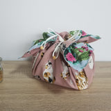 【猫とサボテン】お弁当袋になっちゃう!!ランチクロス【四角形】