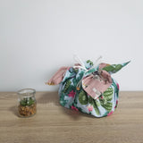 【猫とサボテン】お弁当袋になっちゃう!!ランチクロス【四角形】