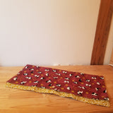 ☆新柄☆【猫と黄梅】お弁当袋になっちゃう!!ランチクロス【四角形】