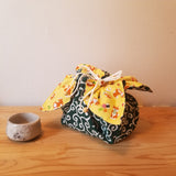 ☆新柄☆【柴犬イエローお弁当】お弁当袋になっちゃう!!ランチクロス【四角形】