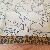 【豹の猫】お弁当袋になっちゃう!!ランチクロス【四角形】