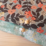 【オレンジの花とモネ】お弁当袋になっちゃう!!ランチクロス【四角形】