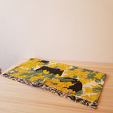 【ミモザフォーカス】お弁当袋になっちゃう!!ランチクロス【四角形】