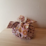 【ドーナツドッグピンク】お弁当袋になっちゃう!!ランチクロス【四角形】