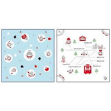 お弁当袋になっちゃう!!ランチクロス☆ のるるんランチクロス Мサイズ - Mamanoideakobo