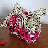 【パンダ柄】お弁当袋になっちゃう!!ランチクロス【四角形】