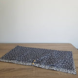 【紺地小花柄】お弁当袋になっちゃう!!ランチクロス【四角形】