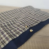 【チェックブラウン柄】お弁当袋になっちゃう!!ランチクロス【四角形】