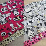 【パンダ柄】お弁当袋になっちゃう!!ランチクロス【四角形】