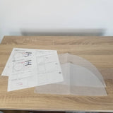 【作成キット】お弁当袋になっちゃうランチクロスМ・L作り方 ~チャックレッド~