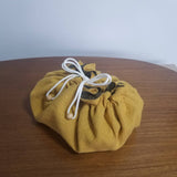 お弁当袋になっちゃう!!ランチクロス【丸形】黄金(こがね)